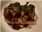 wild mushroom dish